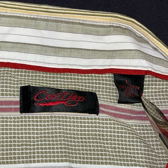 EUC: Mens CONTIGO Casual Button down shirt - Picture 5 of 9